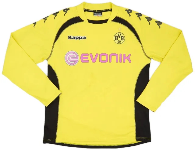 Kappa 2009-10 Borussia Dortmund Home L/S Shirt - 6/10 - (XL)