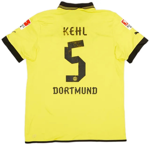 Puma 2012-13 Borussia Dortmund Home Shirt Kehl #5 - 5/10 - (XXL)
