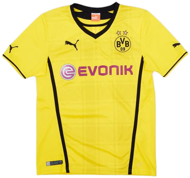 Puma 2013-14 Borussia Dortmund Home Shirt - 7/10 - (S)