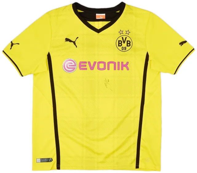 Puma 2013-14 Borussia Dortmund Home Shirt - 7/10 - (XL. Boys)