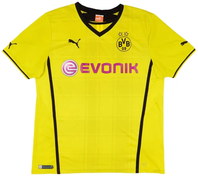 Puma 2013-14 Borussia Dortmund Home Shirt - 5/10 - (XL)