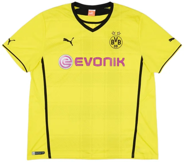 Puma 2013-14 Borussia Dortmund Home Shirt - 6/10 - (3XL)