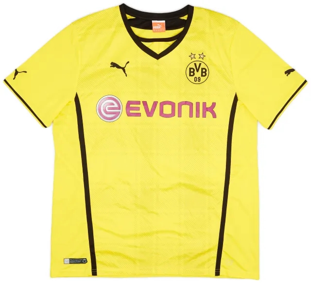 Puma 2013-14 Borussia Dortmund Home Shirt - 10/10 - (XL)