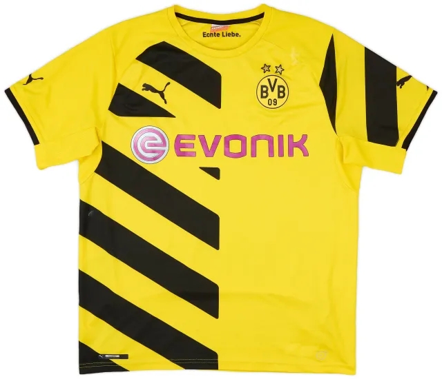 Puma 2014-15 Borussia Dortmund Home Shirt - 6/10 - (L)
