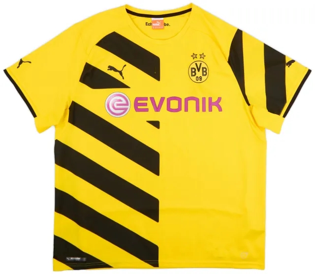 Puma 2014-15 Borussia Dortmund Home Shirt - 8/10 - (XXL)