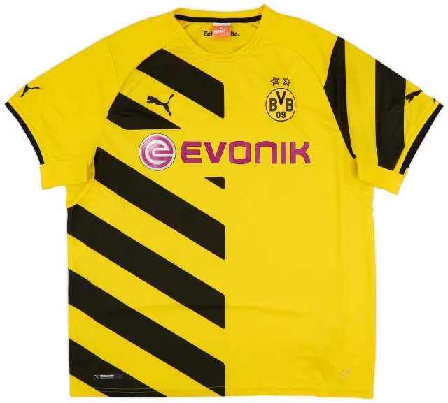 Puma 2014-15 Borussia Dortmund Home Shirt - 6/10 - (XXL)