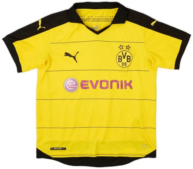 Puma 2015-16 Borussia Dortmund Home Shirt - 8/10 - (XL.Boys)