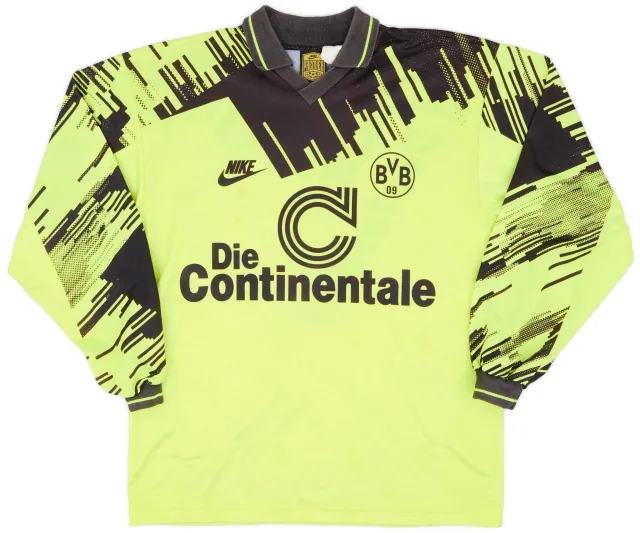Nike 1993-94 Borussia Dortmund Home L/S Shirt - 5/10 - (L)