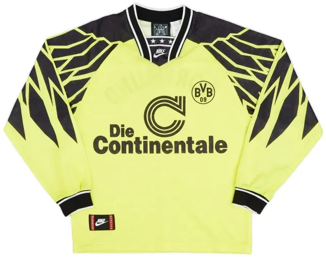 Nike 1994-95 Borussia Dortmund Home L/S Shirt - 8/10 - (S)