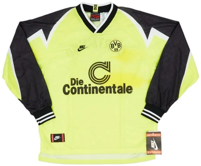 Nike 1995-96 Borussia Dortmund Home L/S Shirt (XXL)