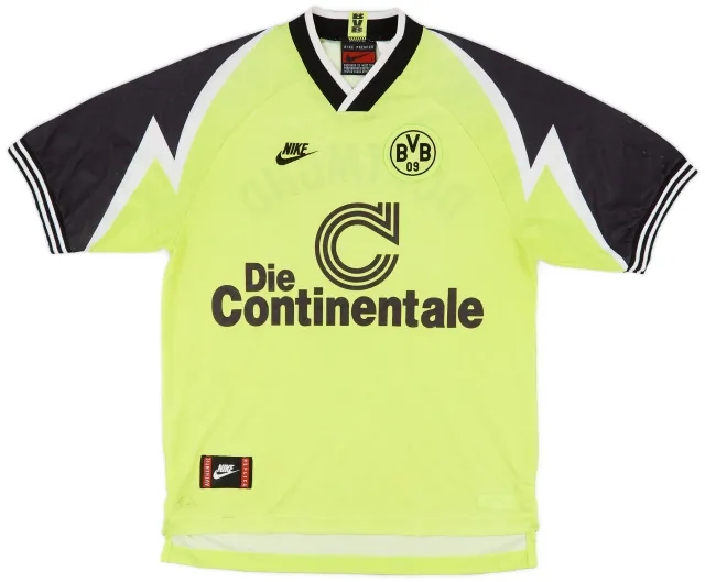 Nike 1995-96 Borussia Dortmund Home Shirt - 7/10 - (S)