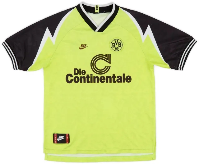 Nike 1995-96 Borussia Dortmund Home Shirt - 8/10 - (XL.Boys)