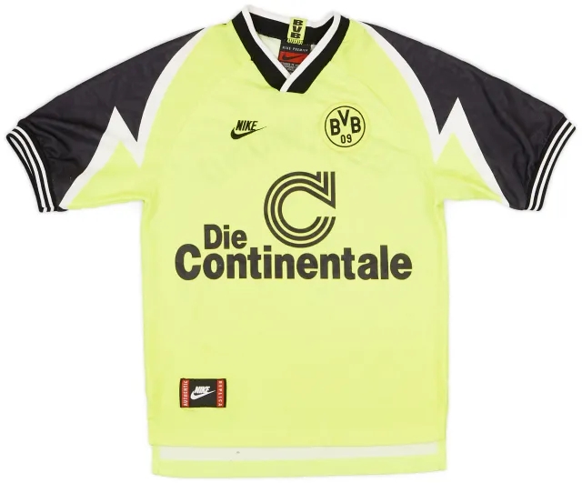 Nike 1995-96 Borussia Dortmund Home Shirt - 7/10 - (XS)