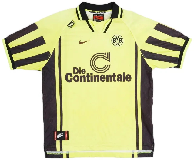 Nike 1996-97 Borussia Dortmund Home Shirt - 7/10 - (XL.Boys)