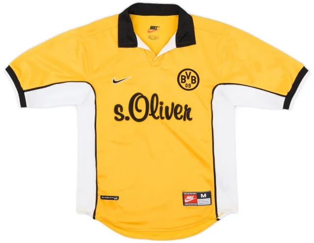 Nike 1998-00 Borussia Dortmund Home Shirt - 8/10 - (M.Boys)