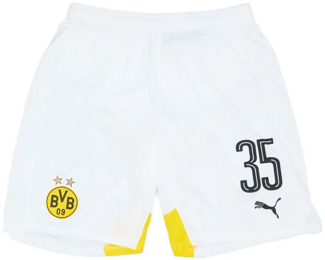 Puma 2015-16 Borussia Dortmund Player Issue Third Shorts #35 - 9/10 - (L)