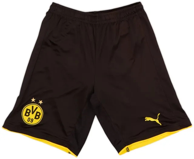 Puma 2016-17 Borussia Dortmund Home Shorts - 9/10 - (S)