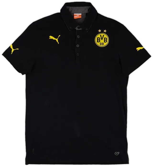 2013-14 Borussia Dortmund Puma Polo Shirt - 8/10 - (M)
