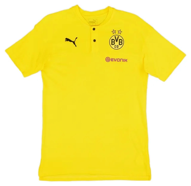 2017-18 Borussia Dortmund Puma Polo Shirt - 9/10 - (M)