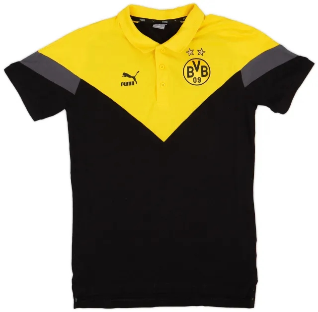 2019-20 Borussia Dortmund Puma Polo Shirt - 10/10 - (S)