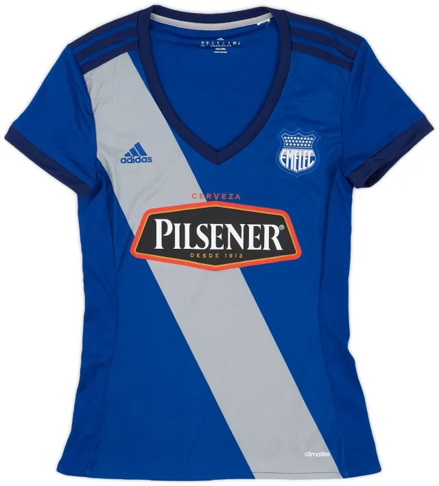 adidas 2017 Emelec Home Shirt - 10/10 - (Women's S)