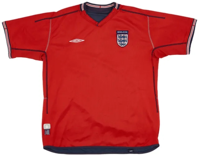 Umbro 2002-04 England Away Shirt - 4/10 - (XL)
