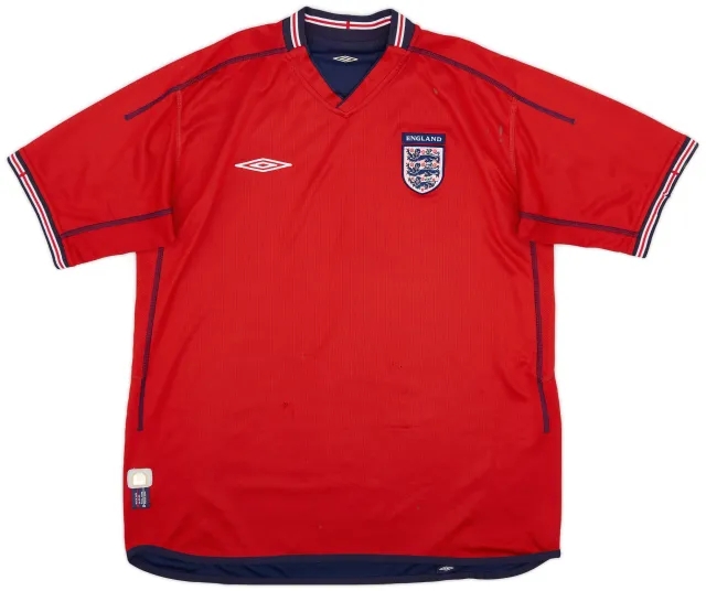 Umbro 2002-04 England Away Shirt - 4/10 - (L)