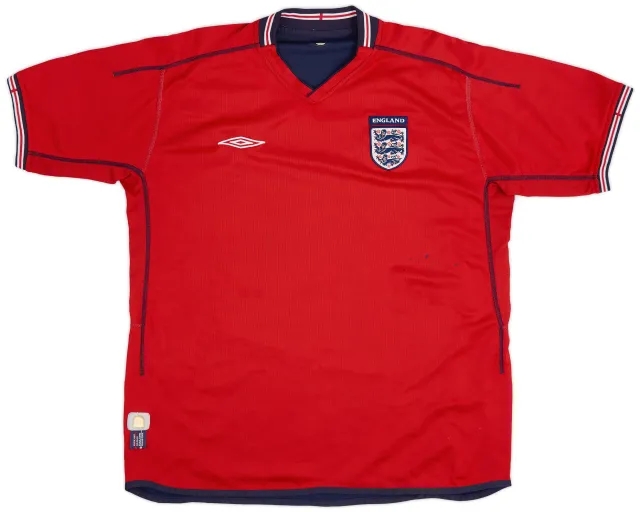 Umbro 2002-04 England Away Shirt - 4/10 - (XXL)