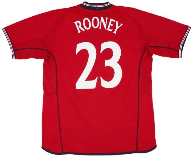 Umbro 2002-04 England Away Shirt Rooney #23 (XL)