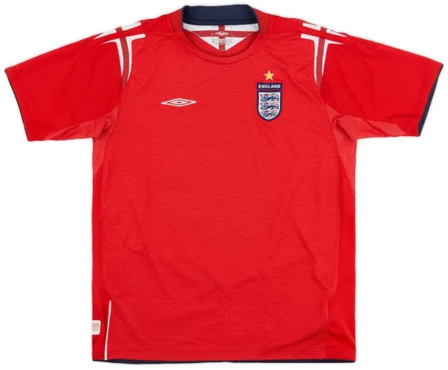 Umbro 2004-06 England Away Shirt - 8/10 - (XL.Boys)