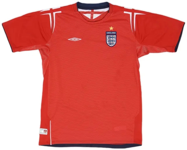 Umbro 2004-06 England Away Shirt - 9/10 - (XL.Boys)