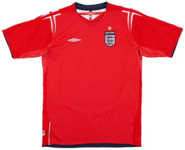 Umbro 2004-06 England Away Shirt - 7/10 - (XL.Boys)