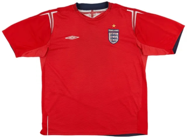 Umbro 2003-05 England Home Shirt - 5/10 - (XL)