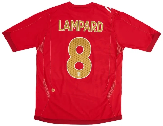Umbro 2006-08 England Away Shirt Lampard #8 - 7/10 - (M)