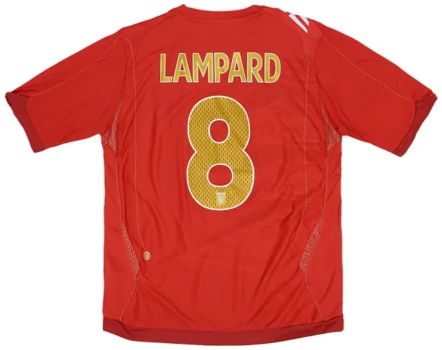 Umbro 2006-08 England Away Shirt Lampard #8 - 8/10 - (L)
