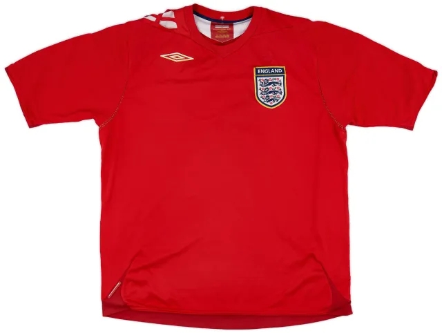 Umbro 2006-08 England Away Shirt - 3/10 - (XL)