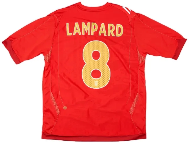 Umbro 2006-08 England Away Shirt Lampard #8 - 8/10 - (L)