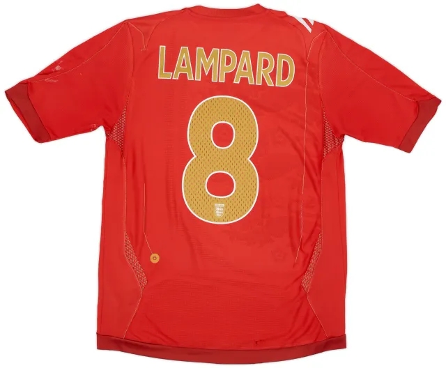 Umbro 2006-08 England Away Shirt Lampard #8 - 4/10 - (S)