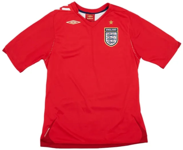 Umbro 2006-08 England Away Shirt - 8/10 - (S)