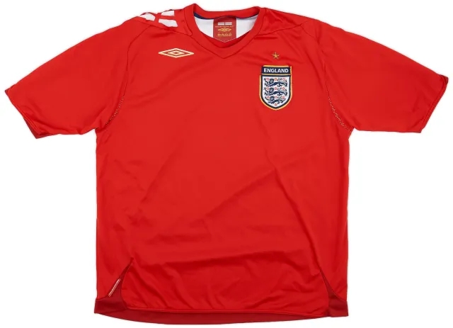 Umbro 2006-08 England Away Shirt - 5/10 - (XL)