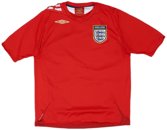 Umbro 2006-08 England Away Shirt - 6/10 - (M)