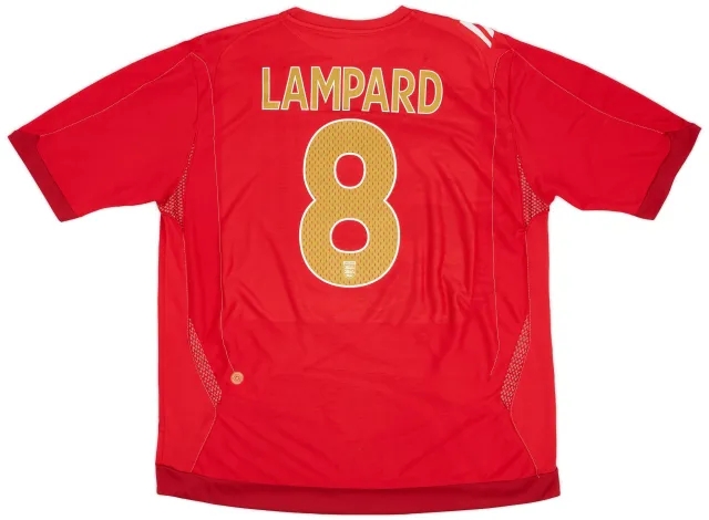Umbro 2006-08 England Away Shirt Lampard #8 - 8/10 - (XXL)