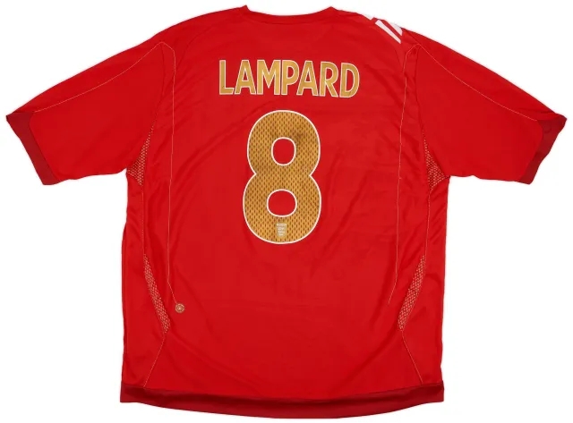 Umbro 2006-08 England Away Shirt Lampard #8 - 6/10 - (XXL)