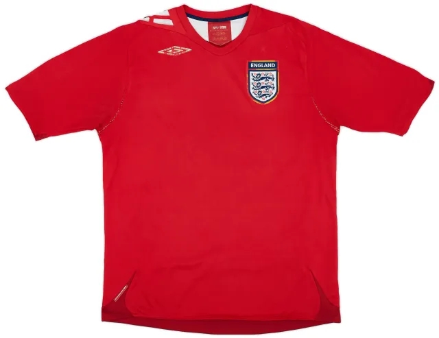Umbro 2006-08 England Away Shirt - 5/10 - (L)