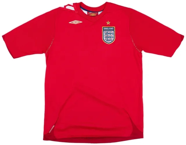 Umbro 2006-08 England Away Shirt - 8/10 - (XL.Boys)