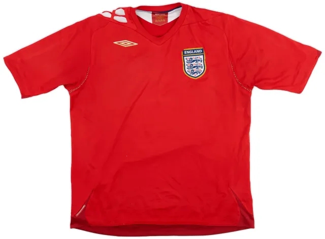 Umbro 2006-08 England Away Shirt - 4/10 - (XL)