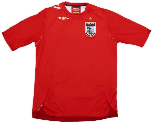 Umbro 2006-08 England Away Shirt - 8/10 - (XL.Boys)