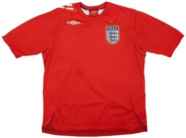 Umbro 2006-08 England Away Shirt - 6/10 - (XL)
