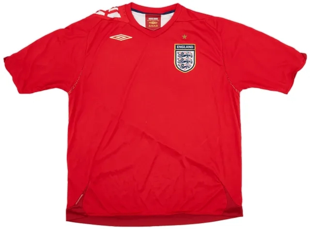 Umbro 2006-08 England Away Shirt - 9/10 - (XXL)