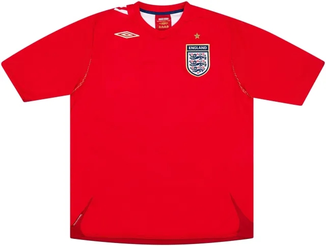 Umbro 2006-08 England Away Shirt - 5/10 - (L)